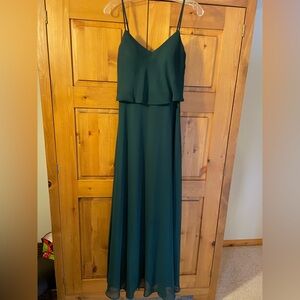 Forest Green Formal Dress (Bridesmaid Dress or Grad/Prom Dress)